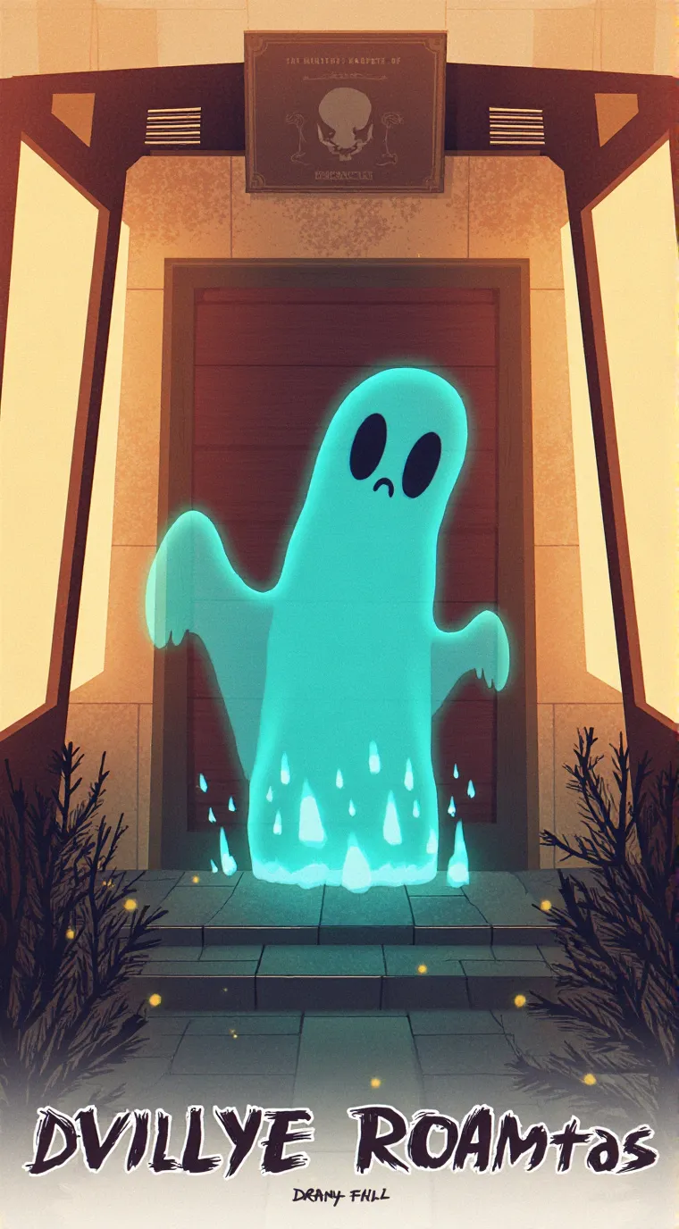 ai character: ghost  background