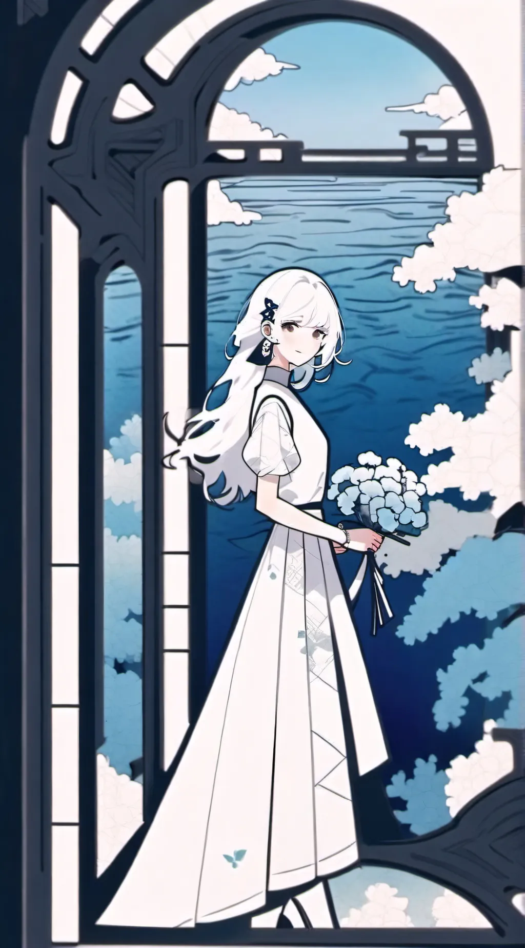 ai character: Demon slayer ￼ background