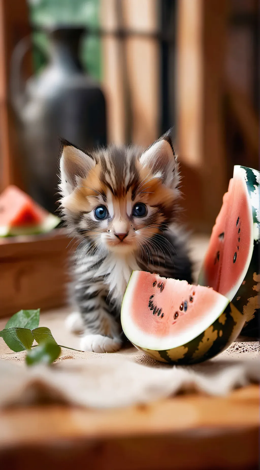 ai character: annoying kitten background
