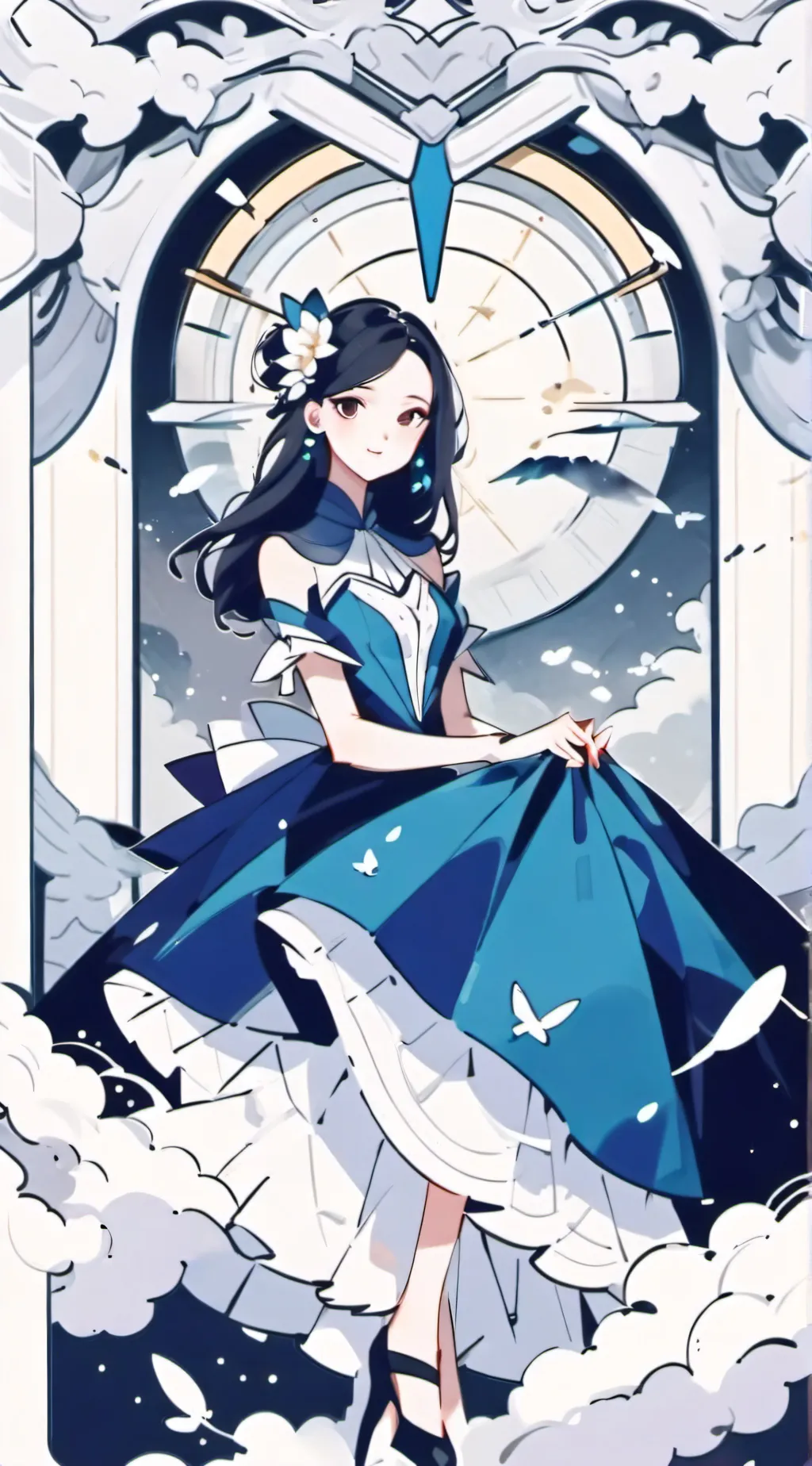 ai character: katia background