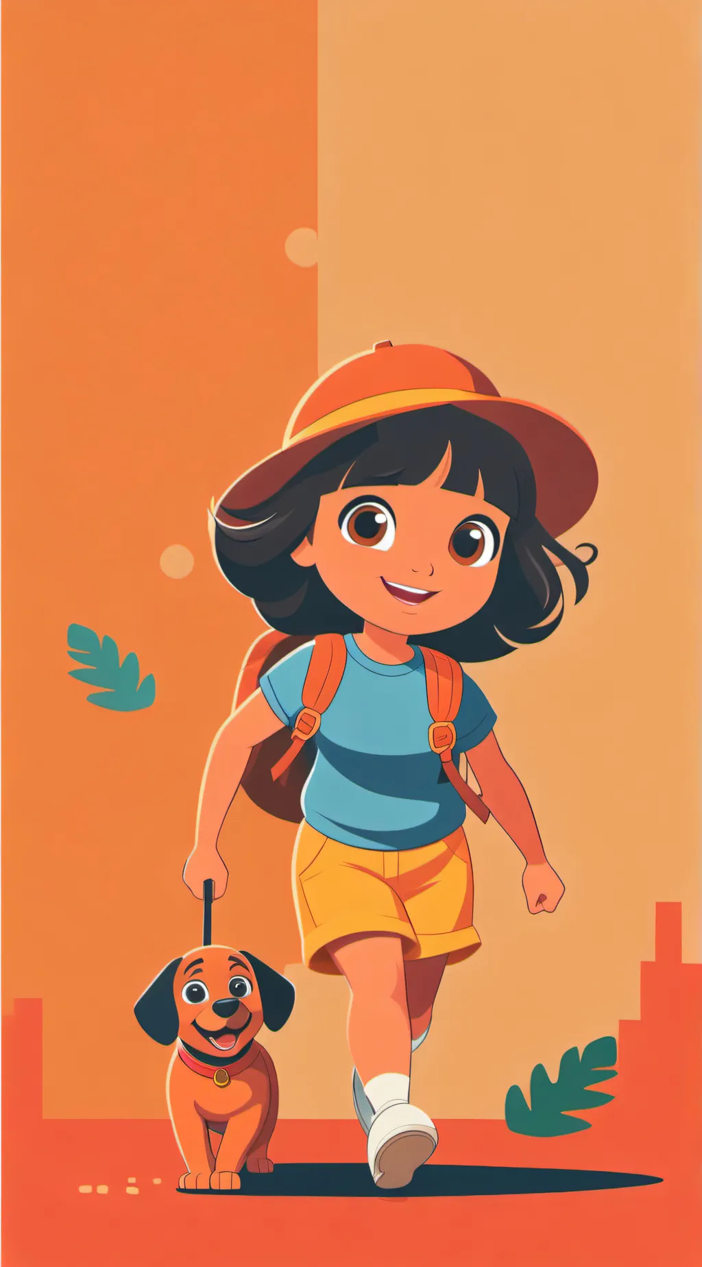 ai character: ➷DORA➹ background