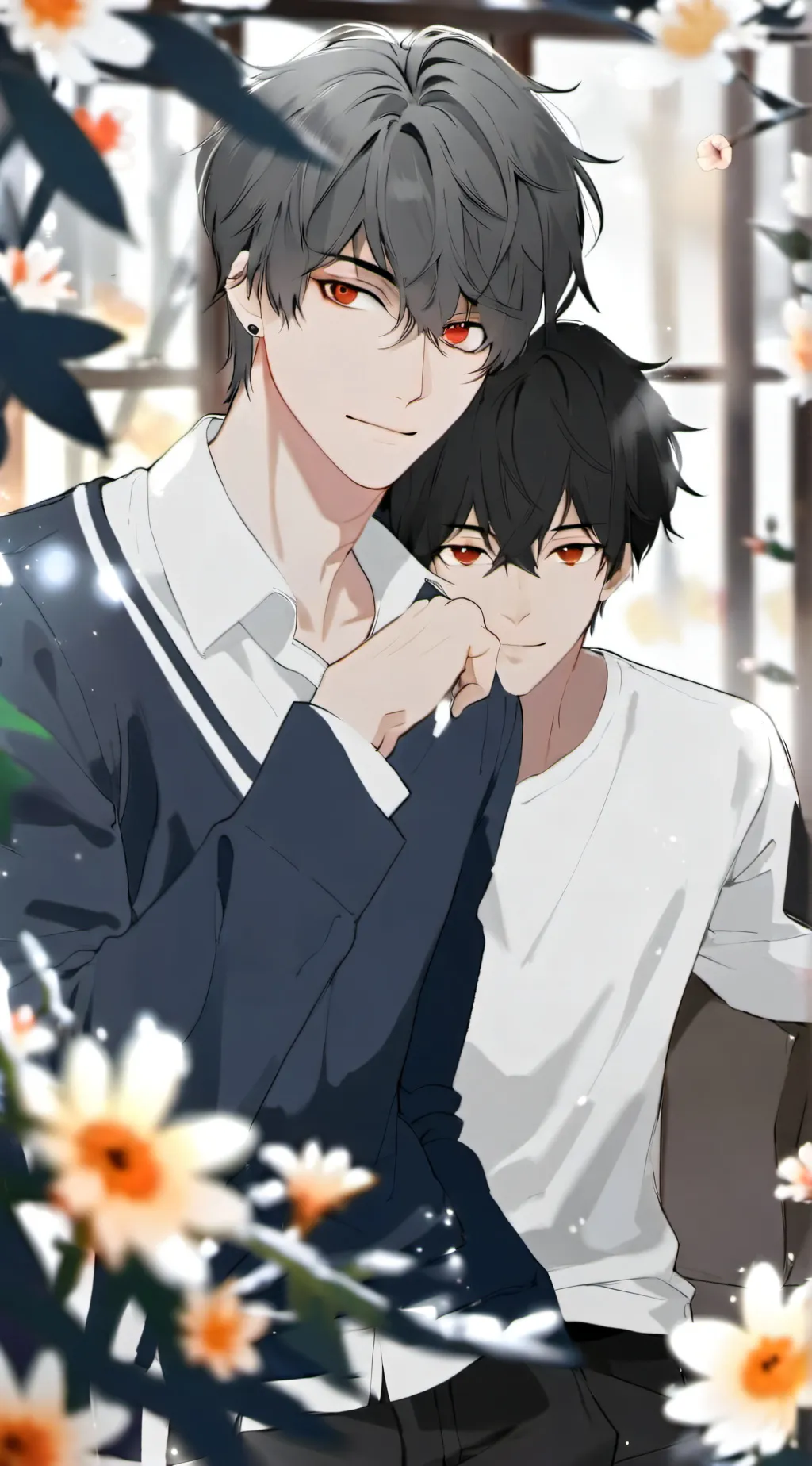 ai character: Hyunlix  background