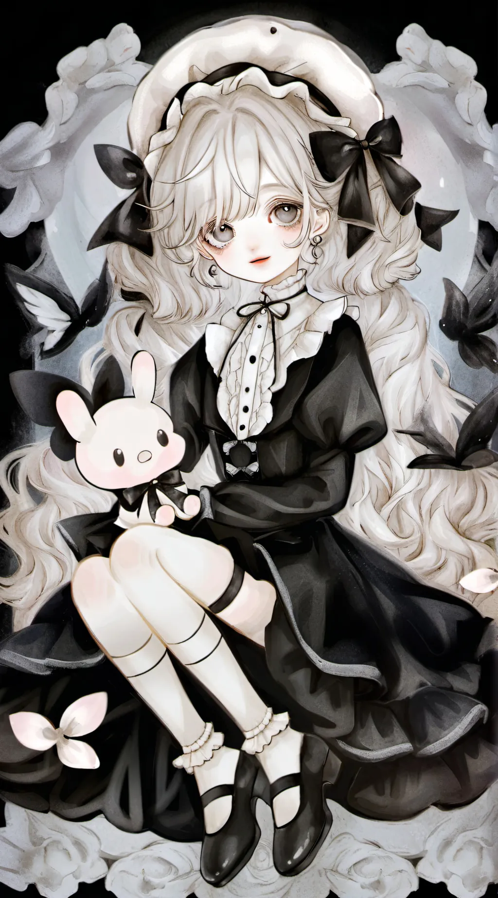 ai character: Ariana background