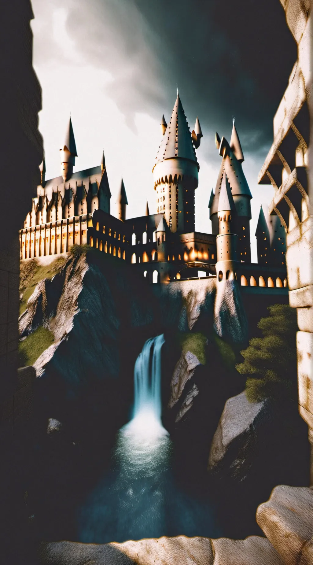 ai character: Hogwarts background