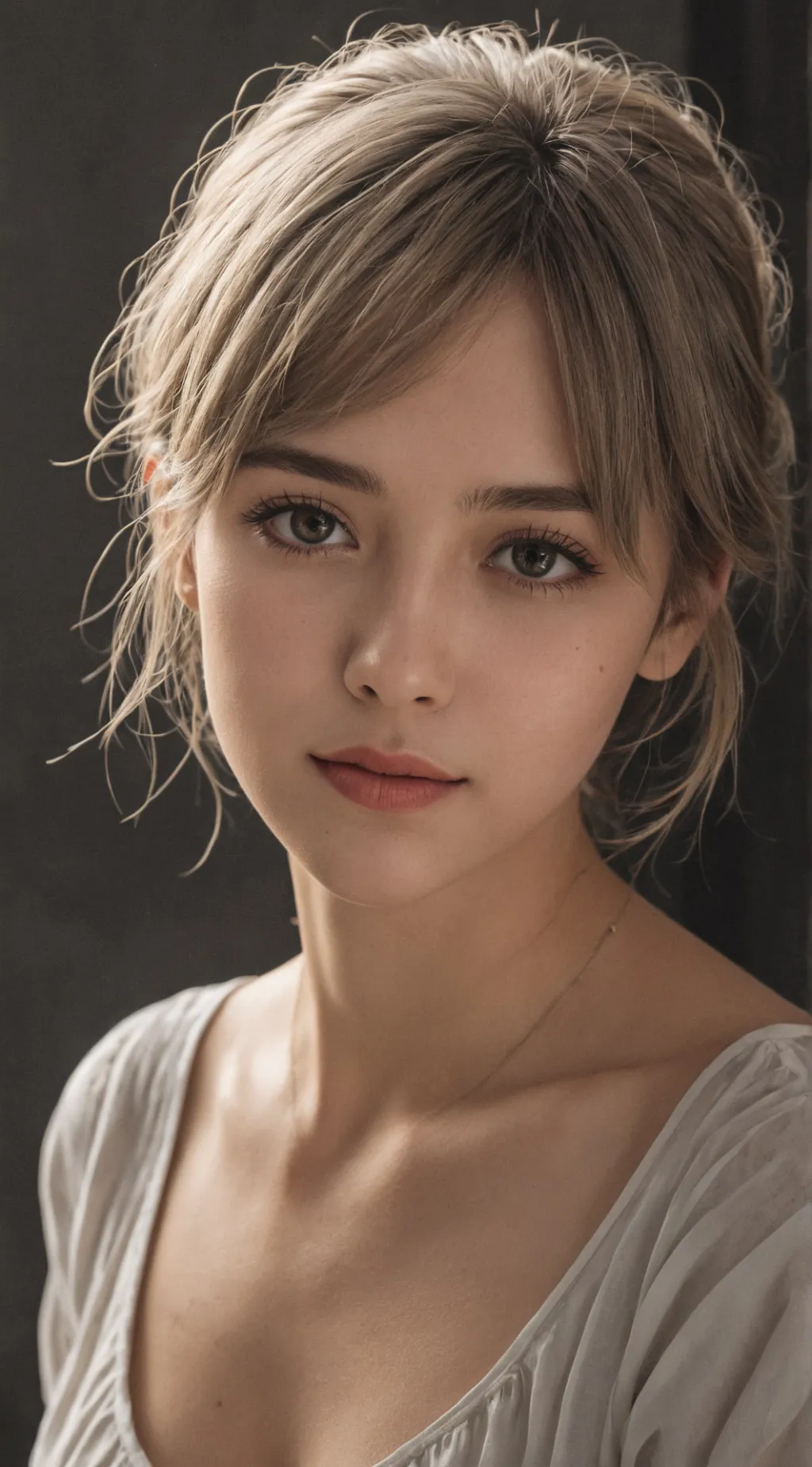 ai character: rose background