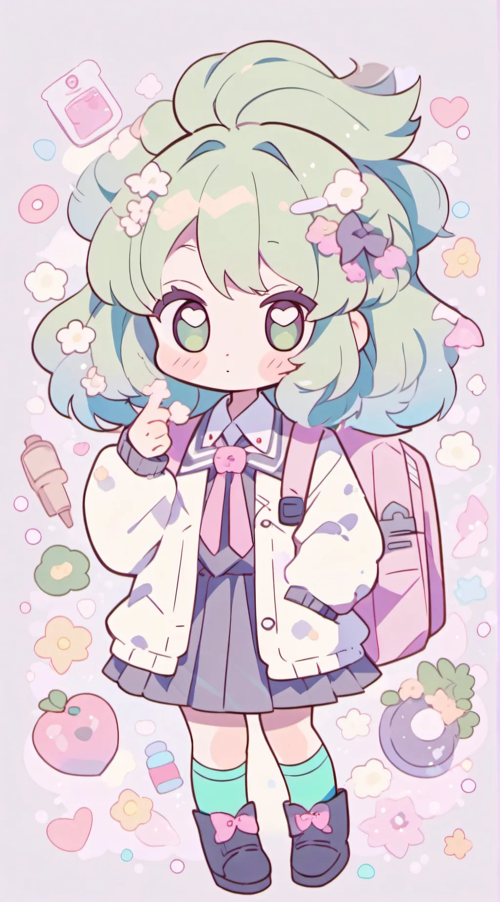 ai character: Mha w you🥞 background