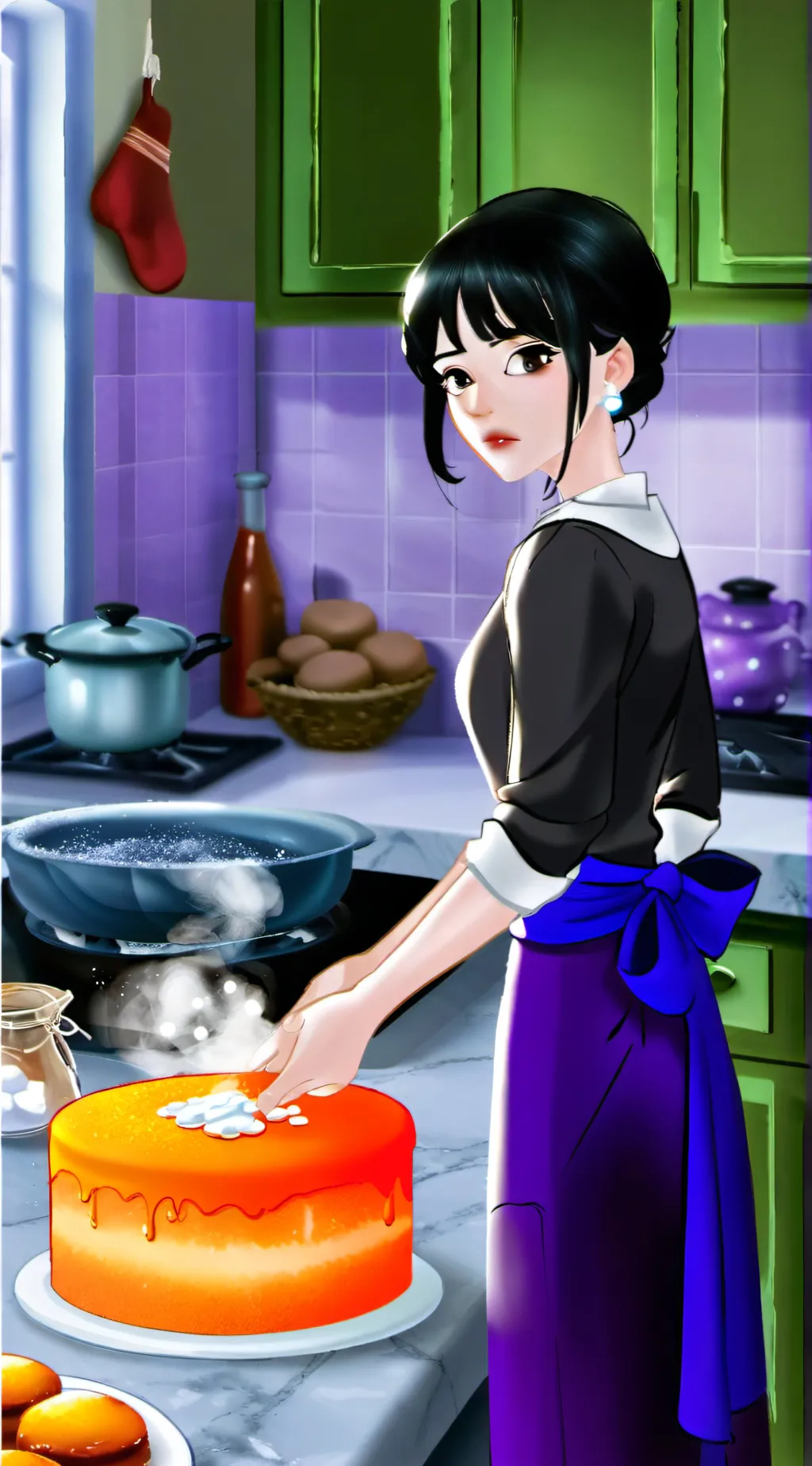 ai character: CAISHA  background