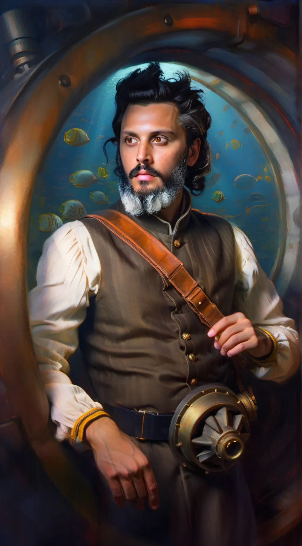 ai character: Captain Nemo background