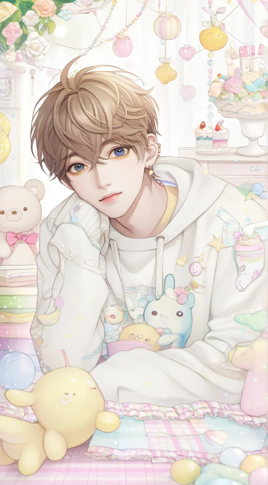ai character: ・Leo・ background