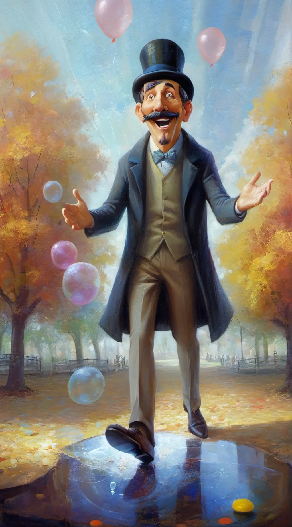 ai character: wally monkie background