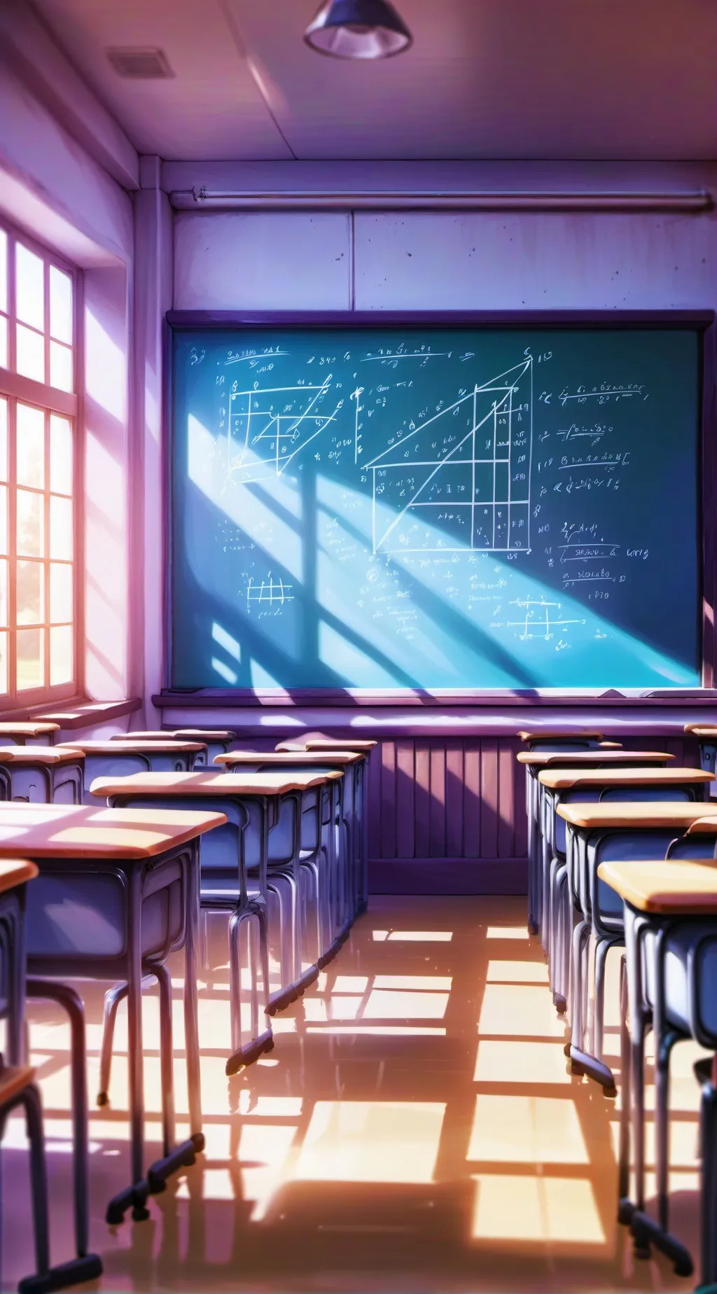 ai character: The class BigNine😘 background