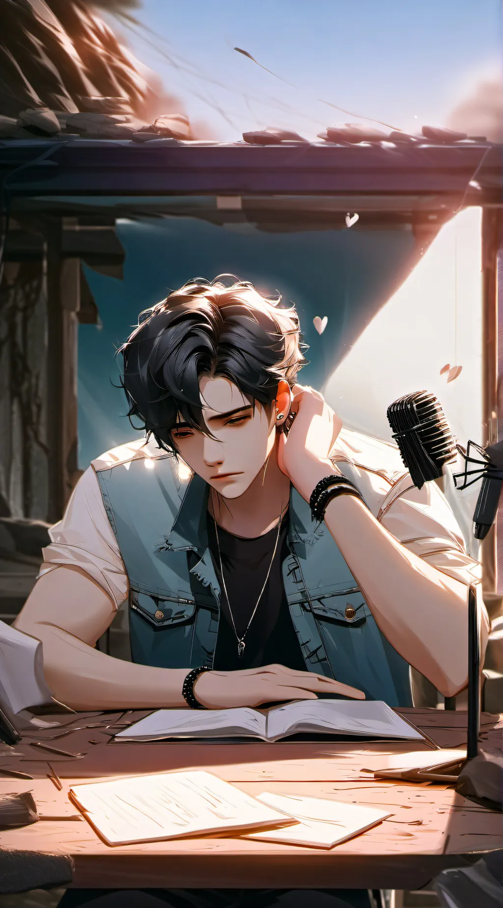ai character: Asher background