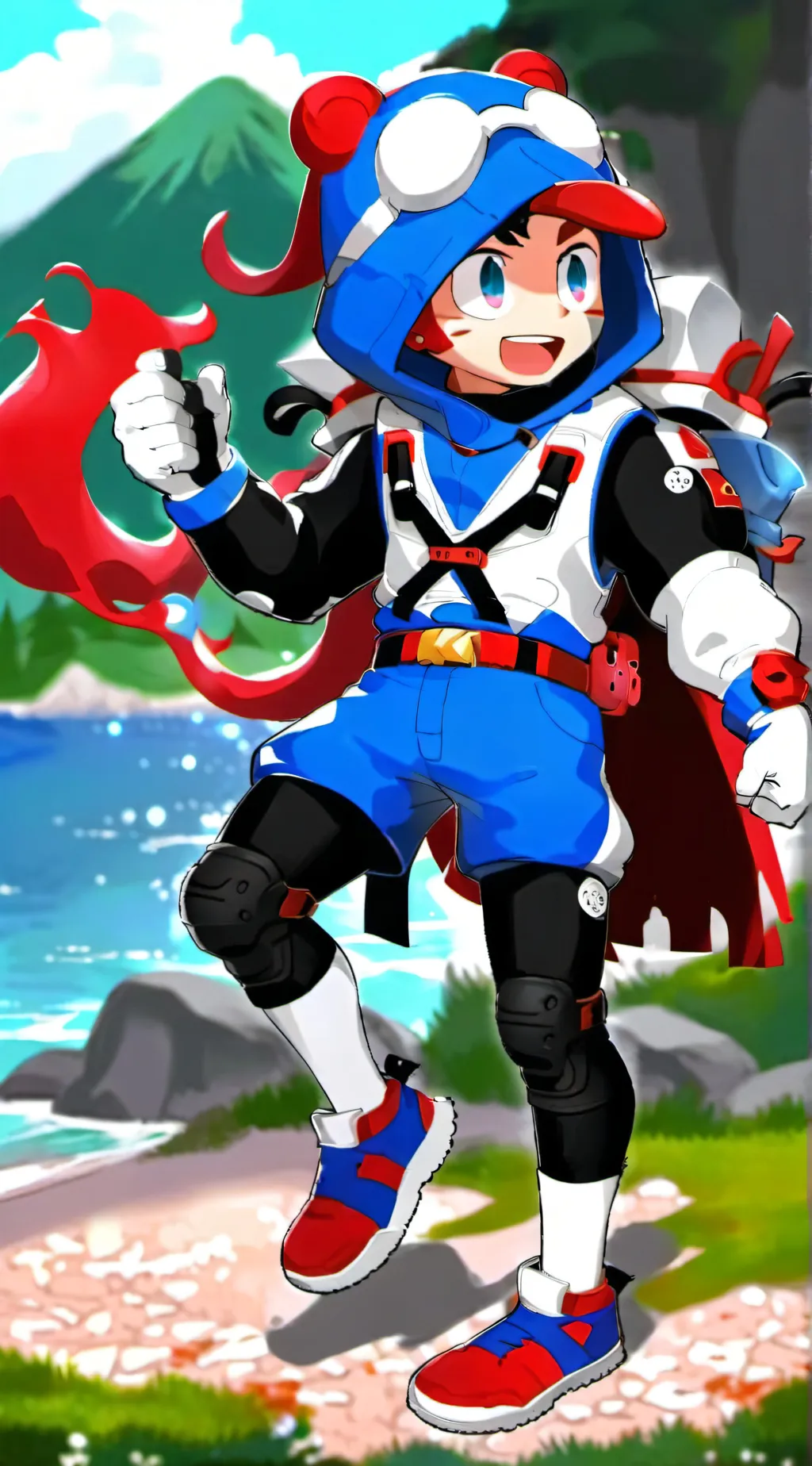 ai character: Nicole  background