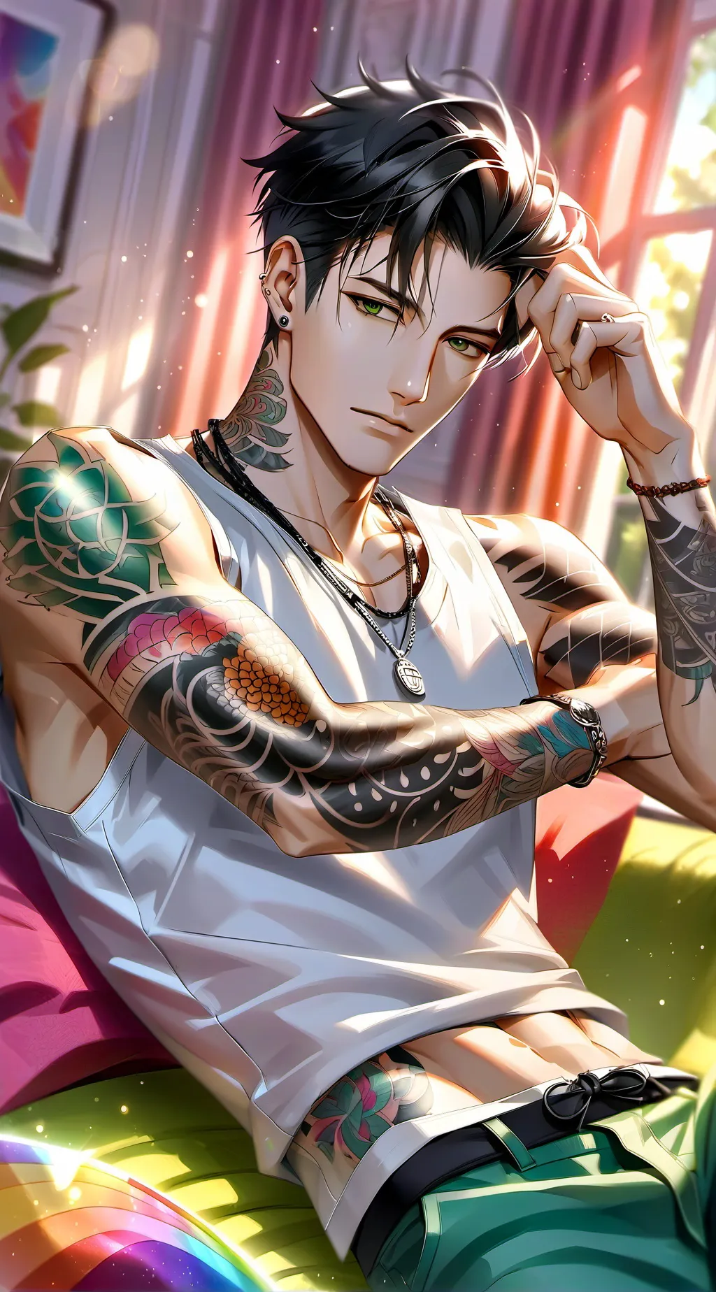 ai character: Adrian Lachlan background