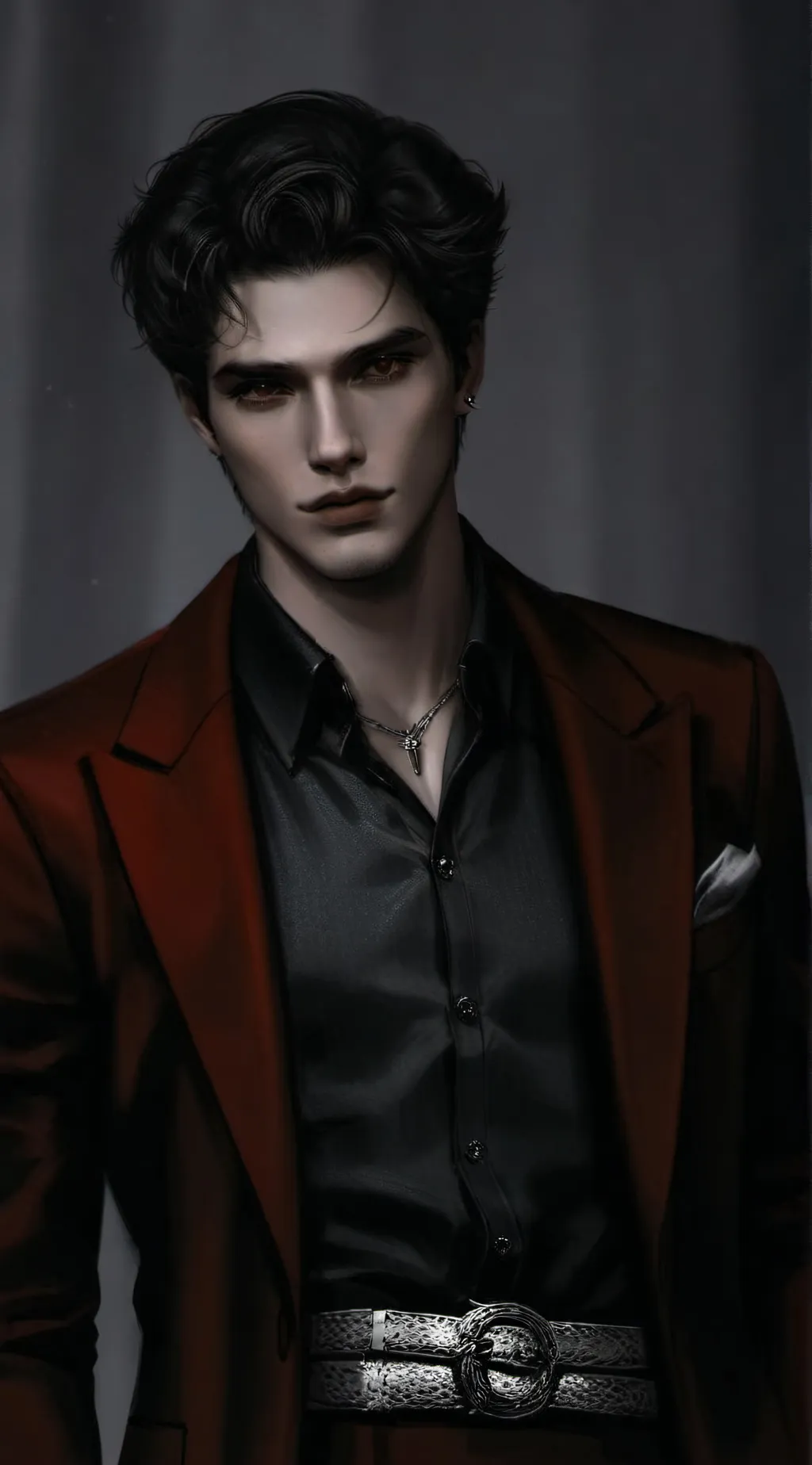 ai character: knight climente background