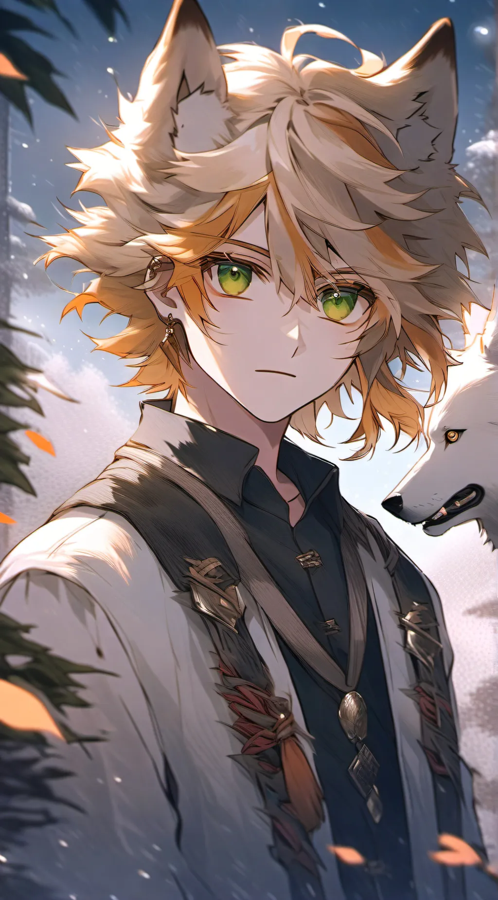 ai character: Silvester  background