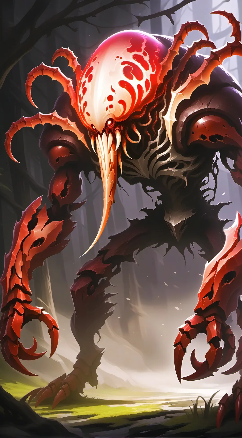 ai character: advanced scape  background