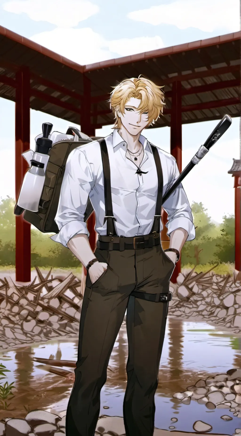 ai character: Ⓒⓘⓡⓞ. ♥︎ background