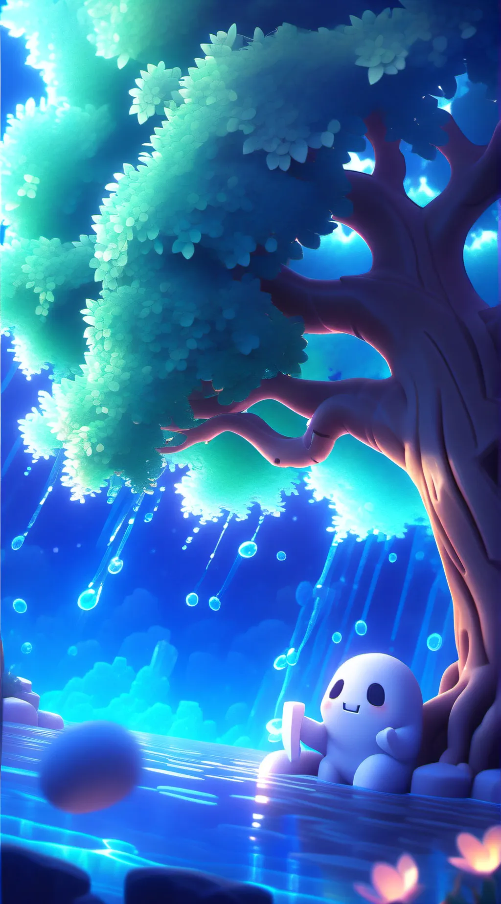 ai character: kny movie night! background