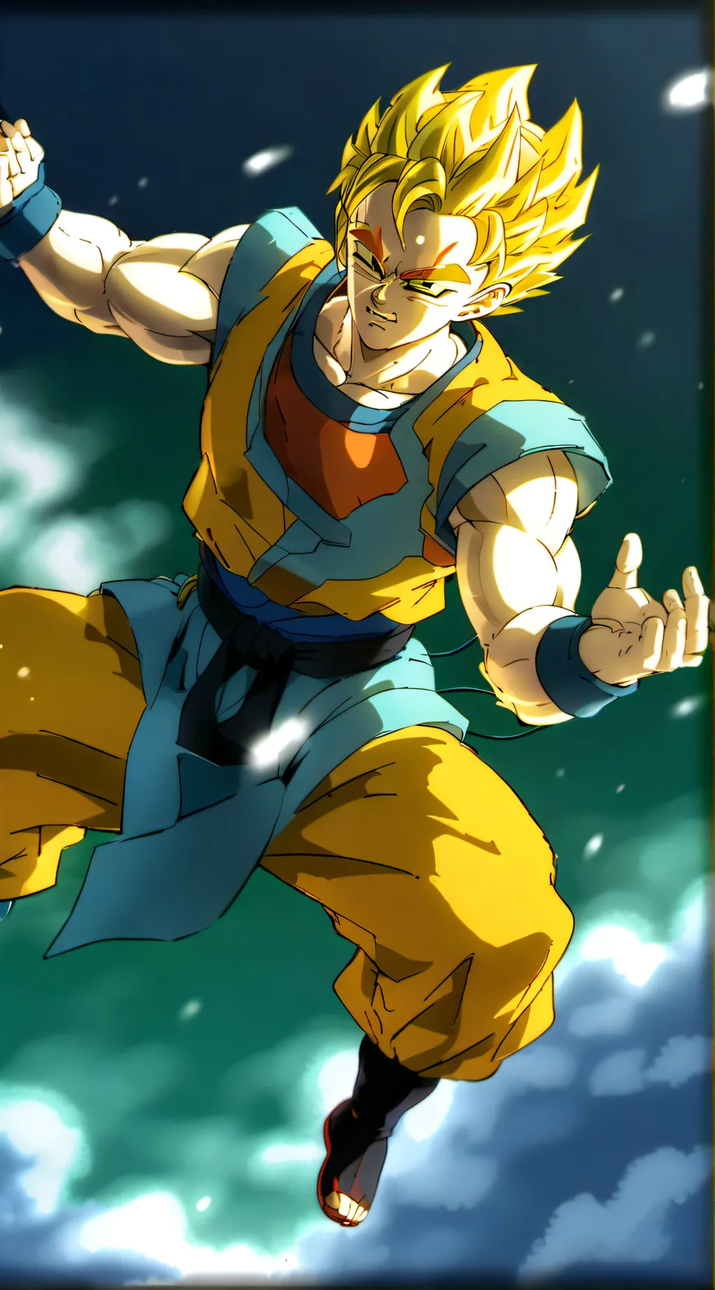 ai character: Kakarot background