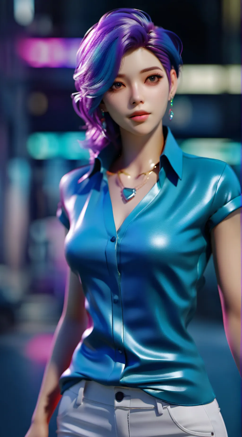 ai character: girls background