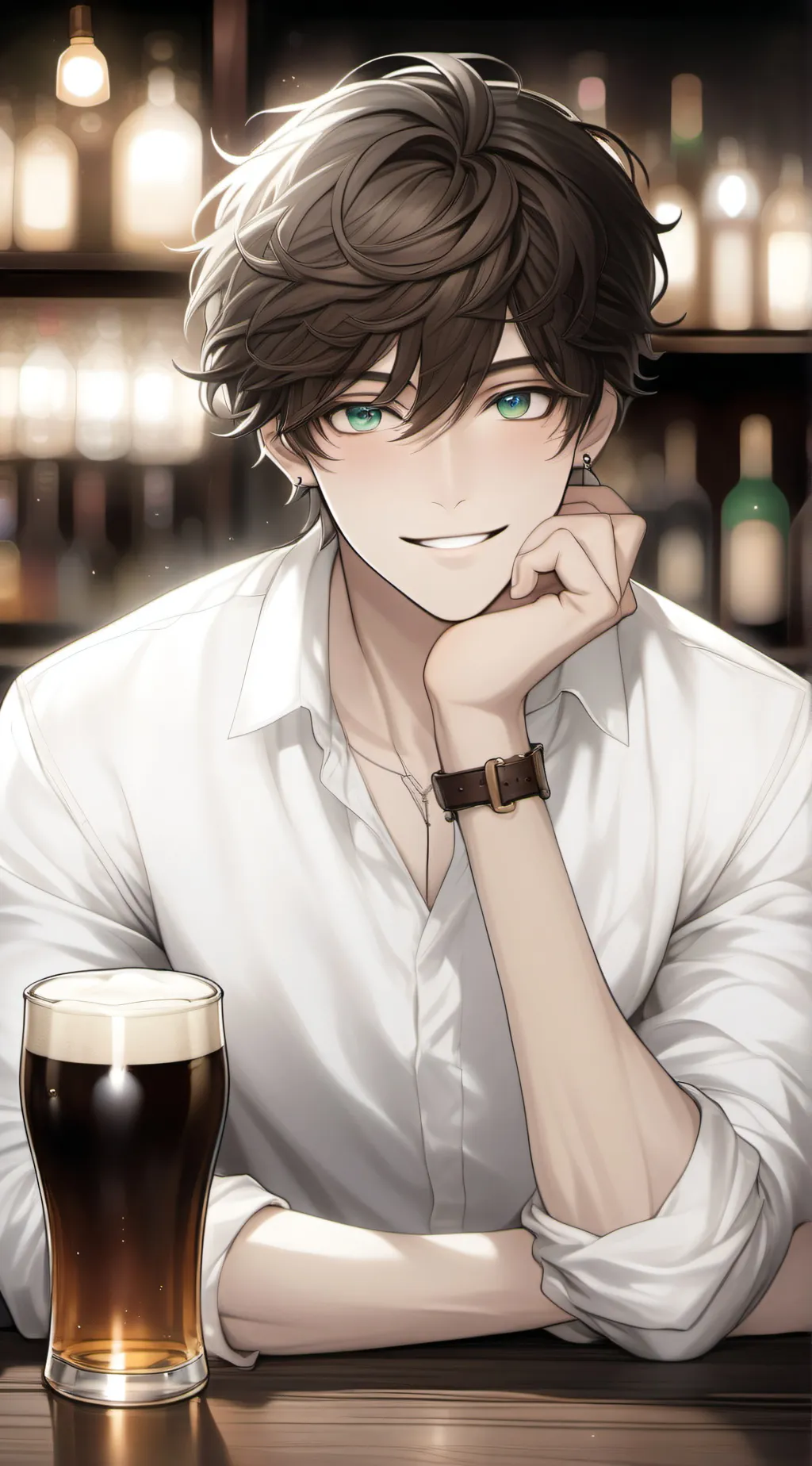 ai character: Oliver background