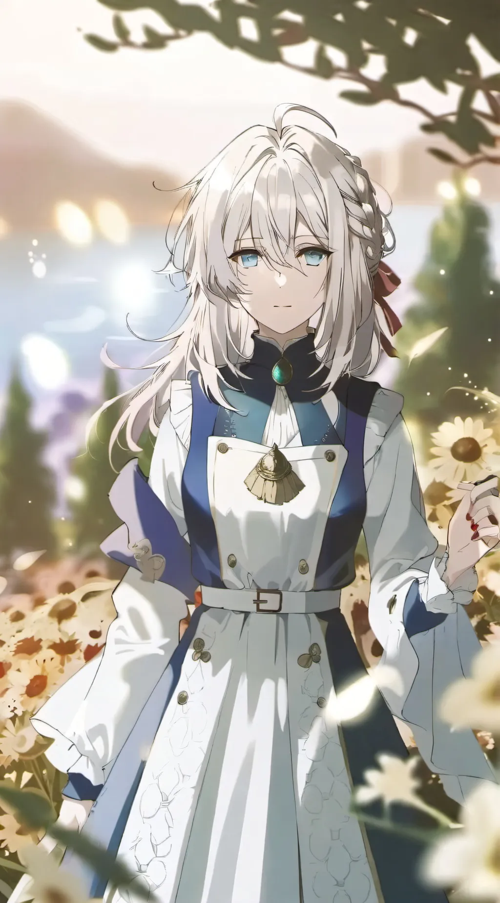 ai character: Geshin impact  background