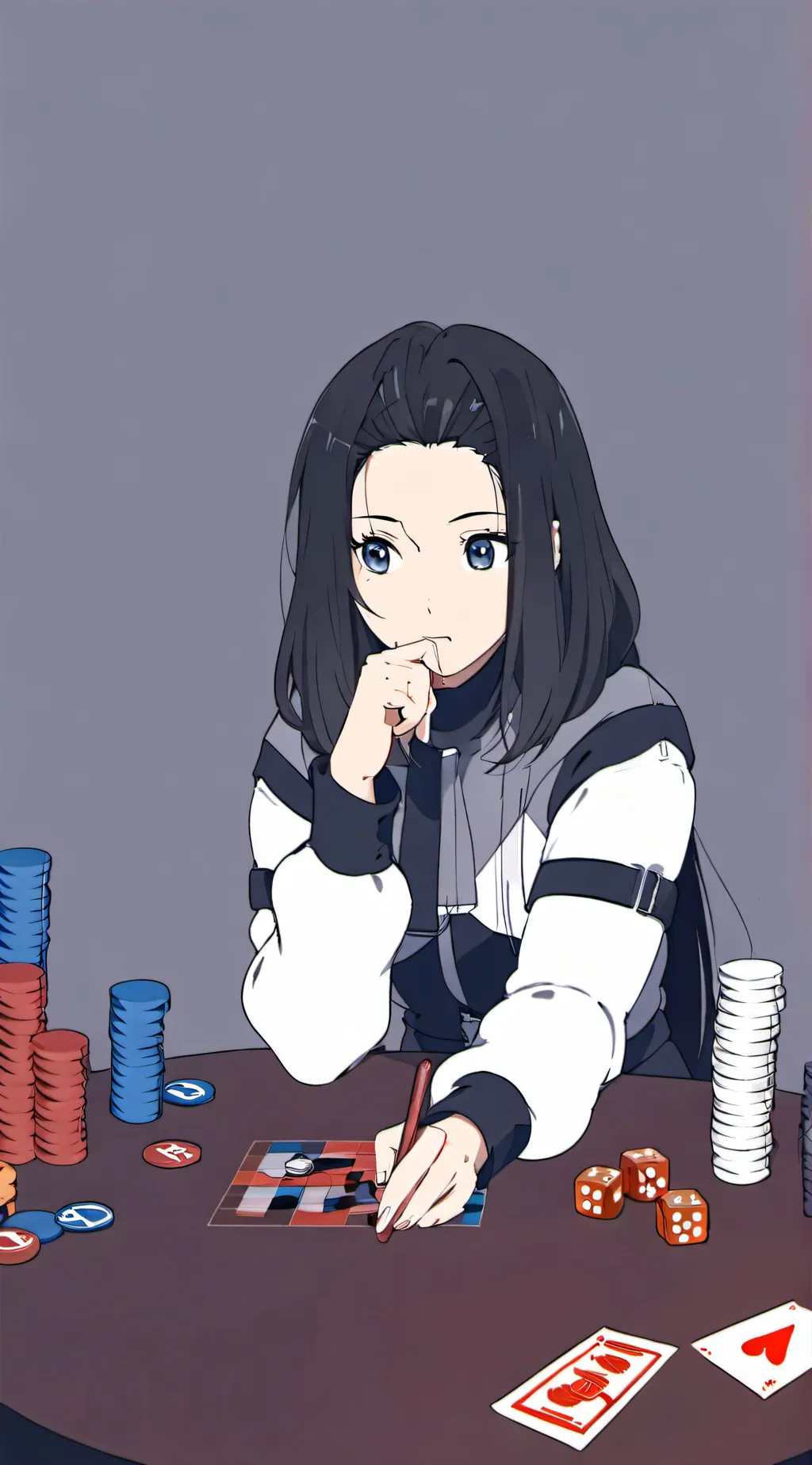 ai character: Aria background