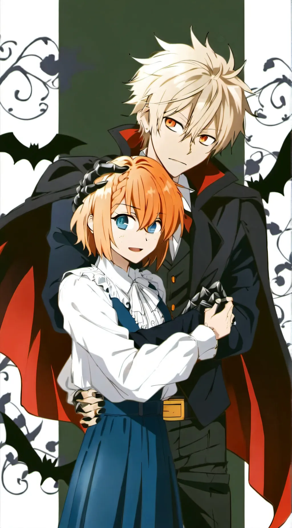 ai character: Vampire y/n x mha background