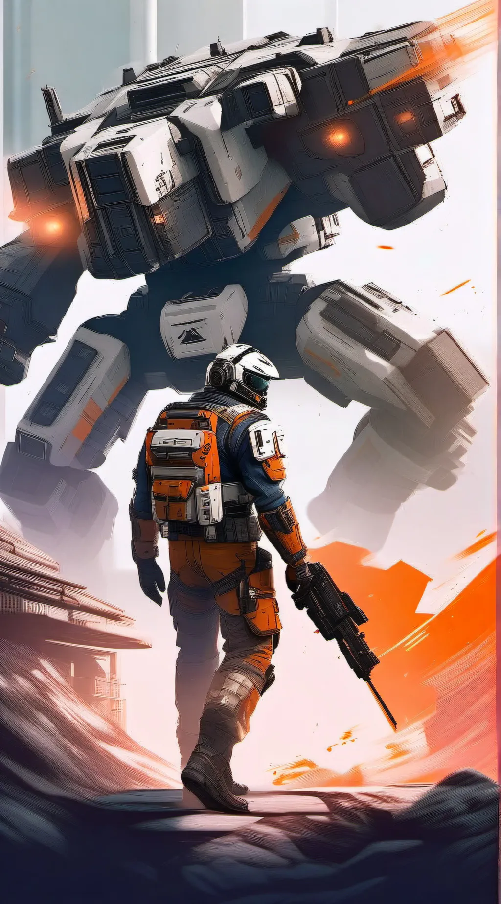 ai character: Titanfall 2  background
