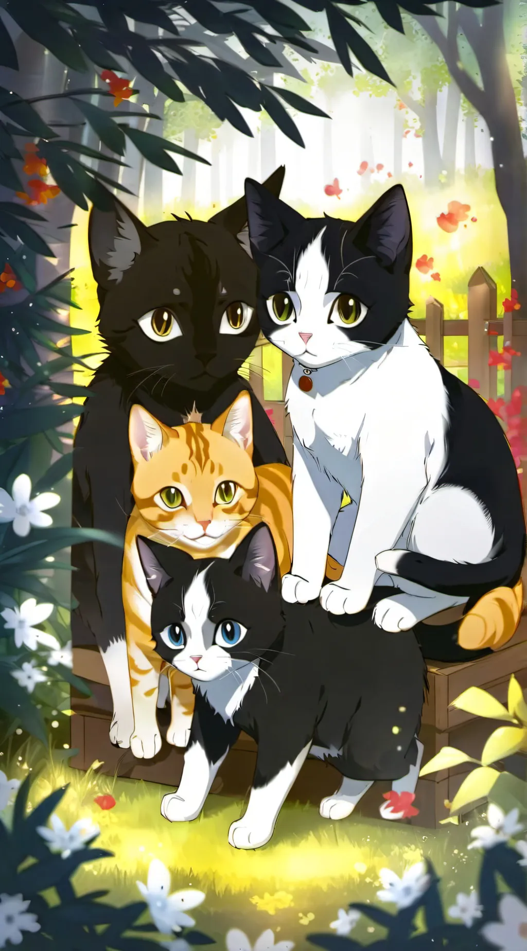 ai character: The cat boys background