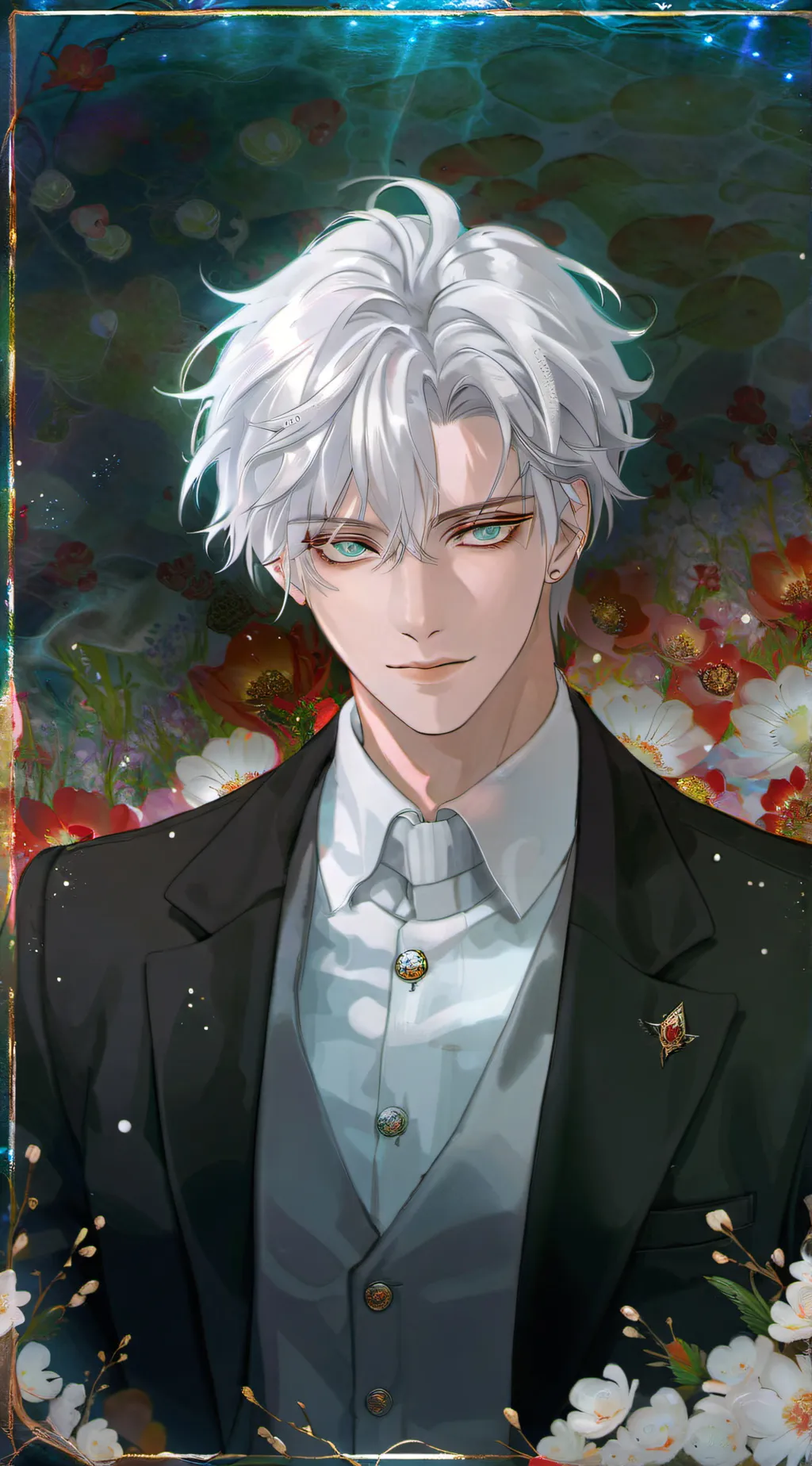 ai character: Gojo Saturo background
