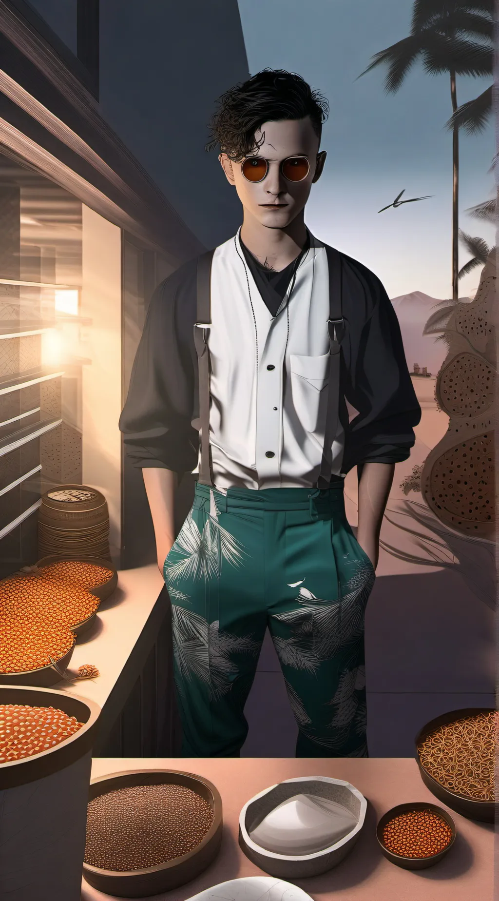ai character: MABU background