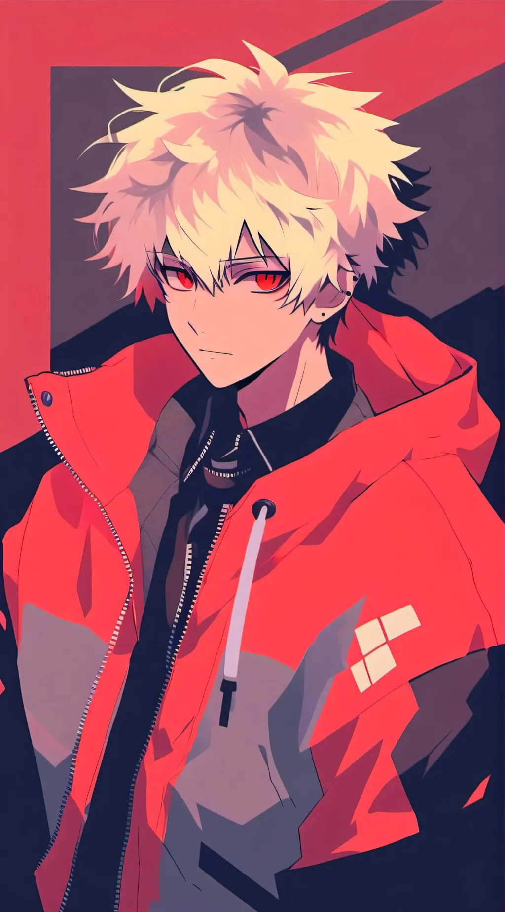 ai character: bakugo x deku background