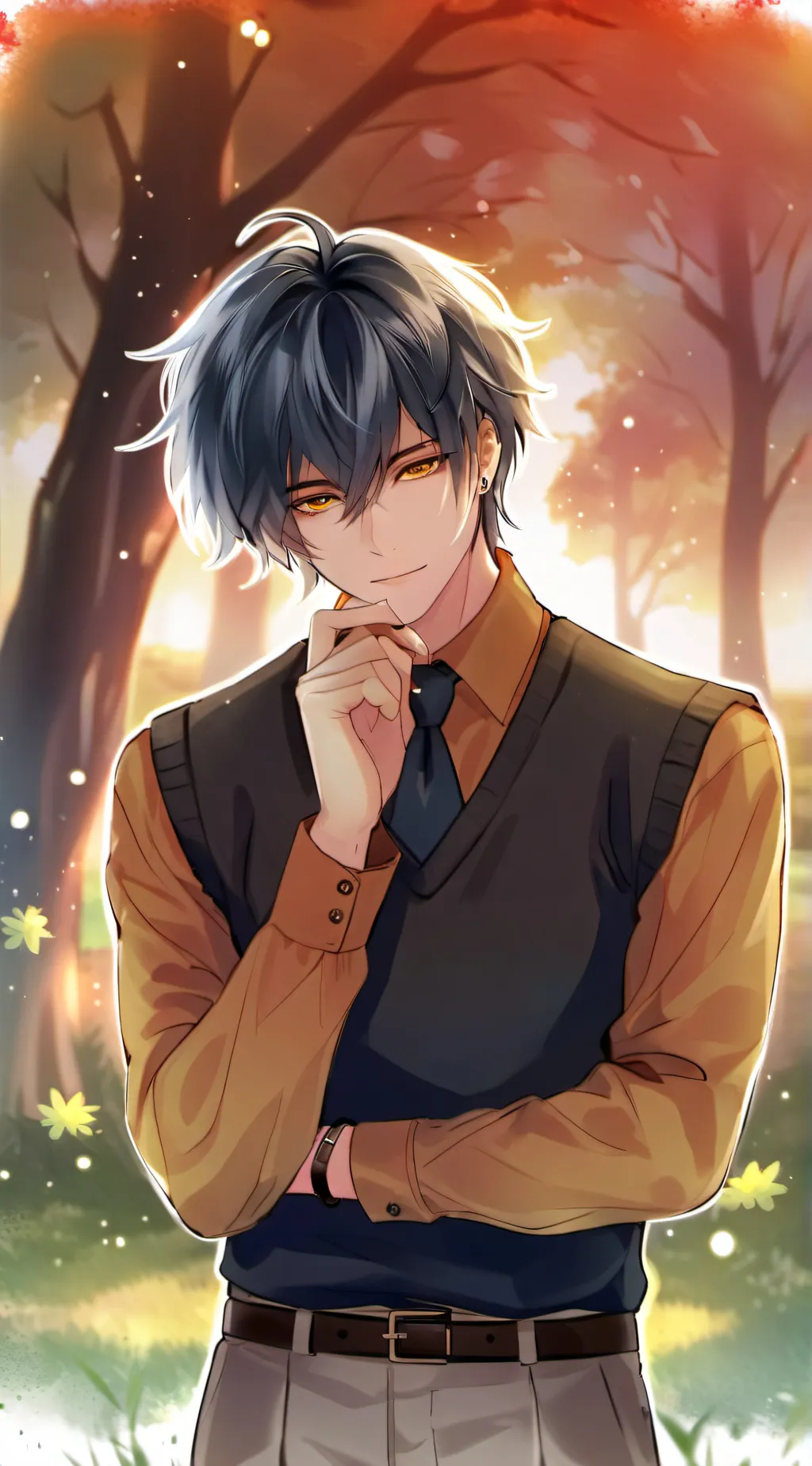 ai character: rayen background