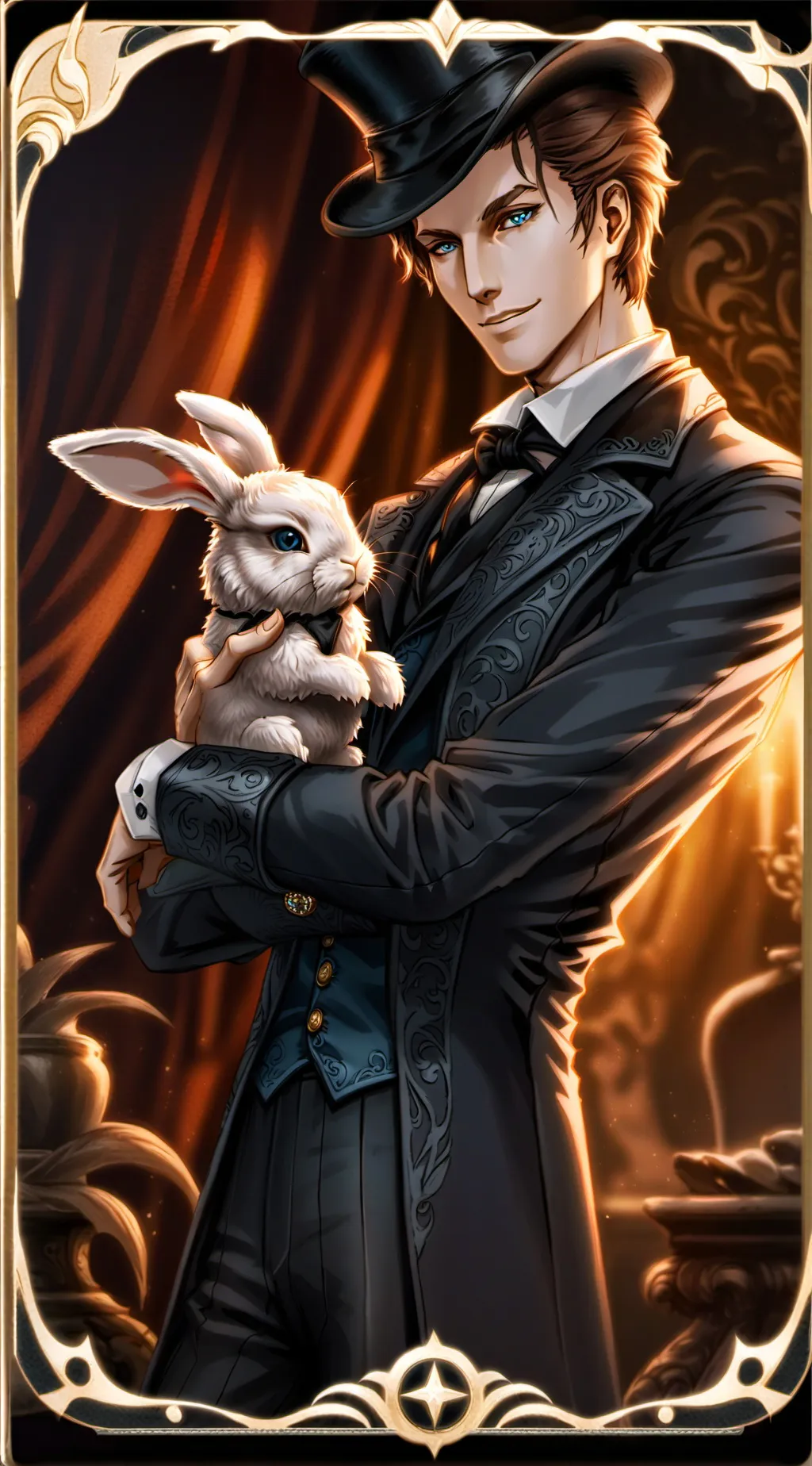 ai character: дөї 🐰 background