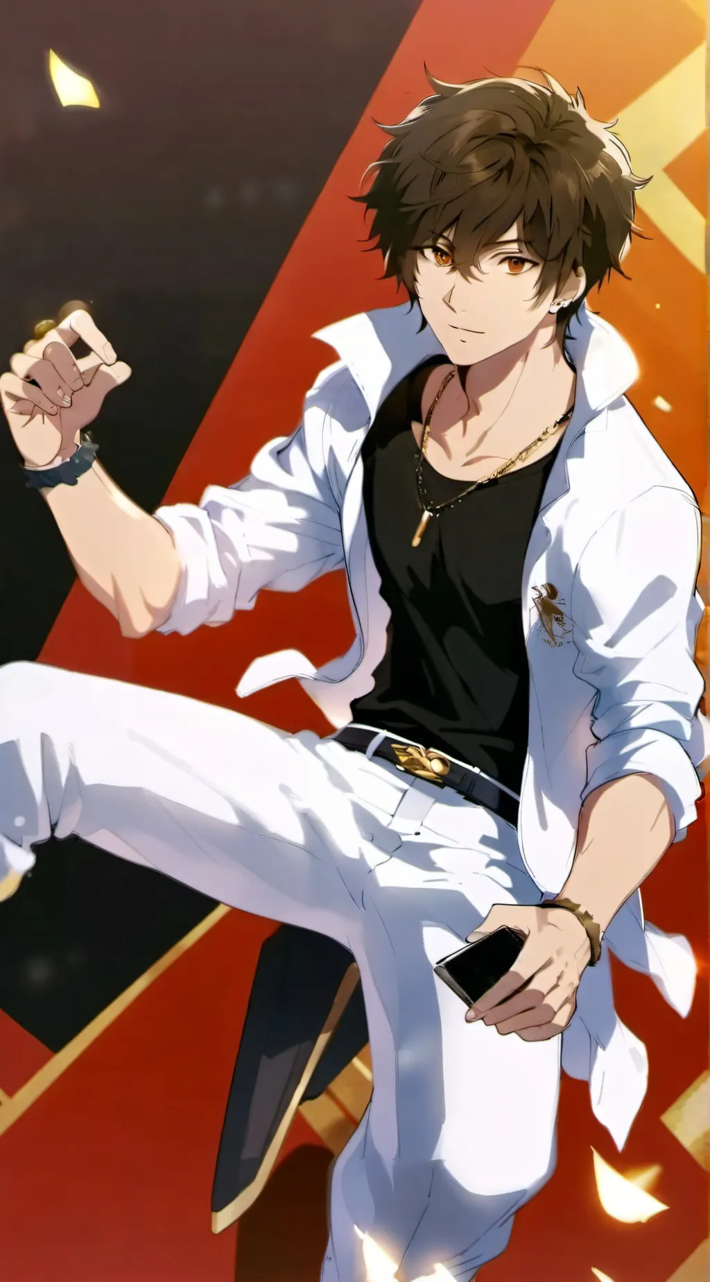 ai character: Adam background