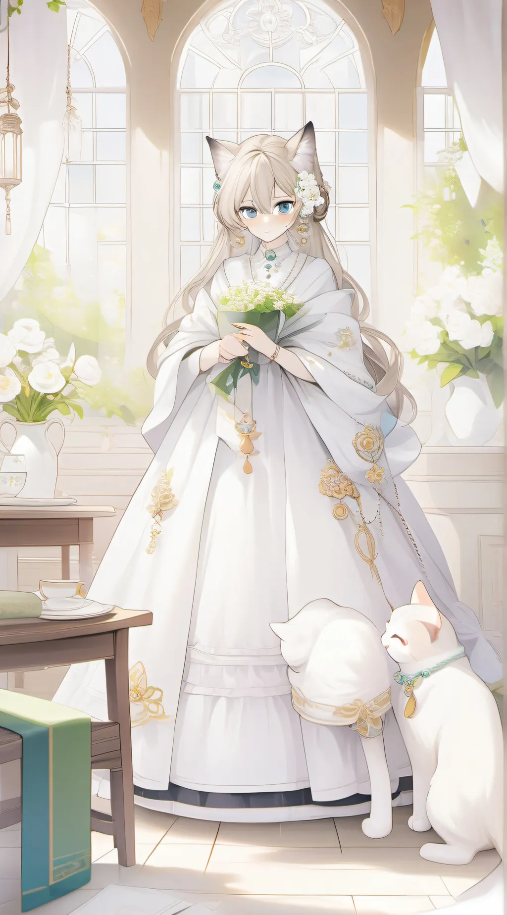 ai character: Bella brightstar  background