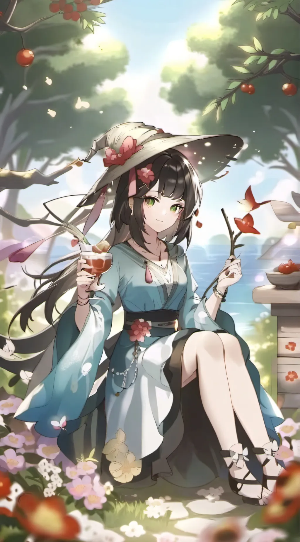 ai character: Kira background