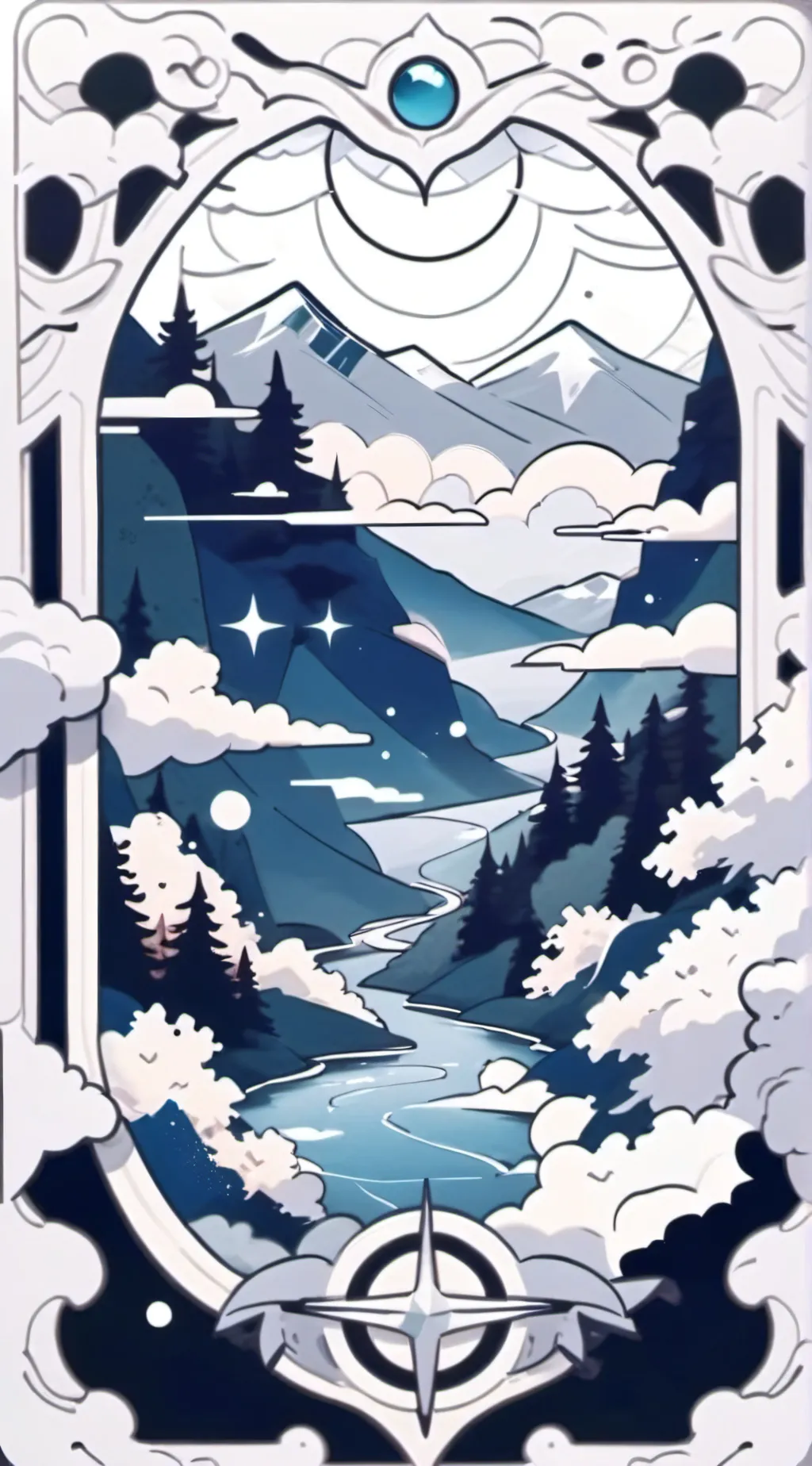 ai character: brud  background