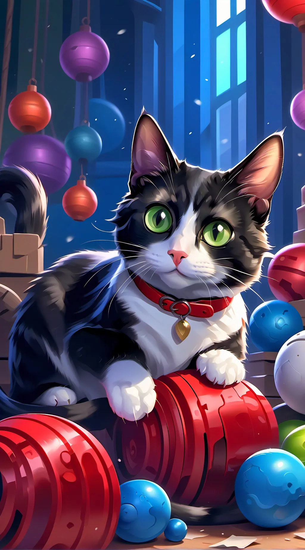 ai character: Trickster Whiskers background