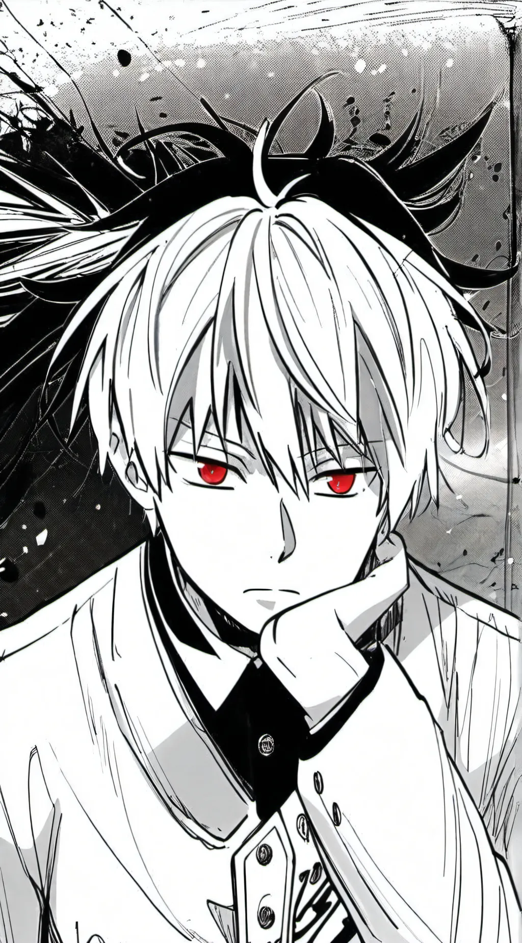 ai character: Bakugo katsuki background