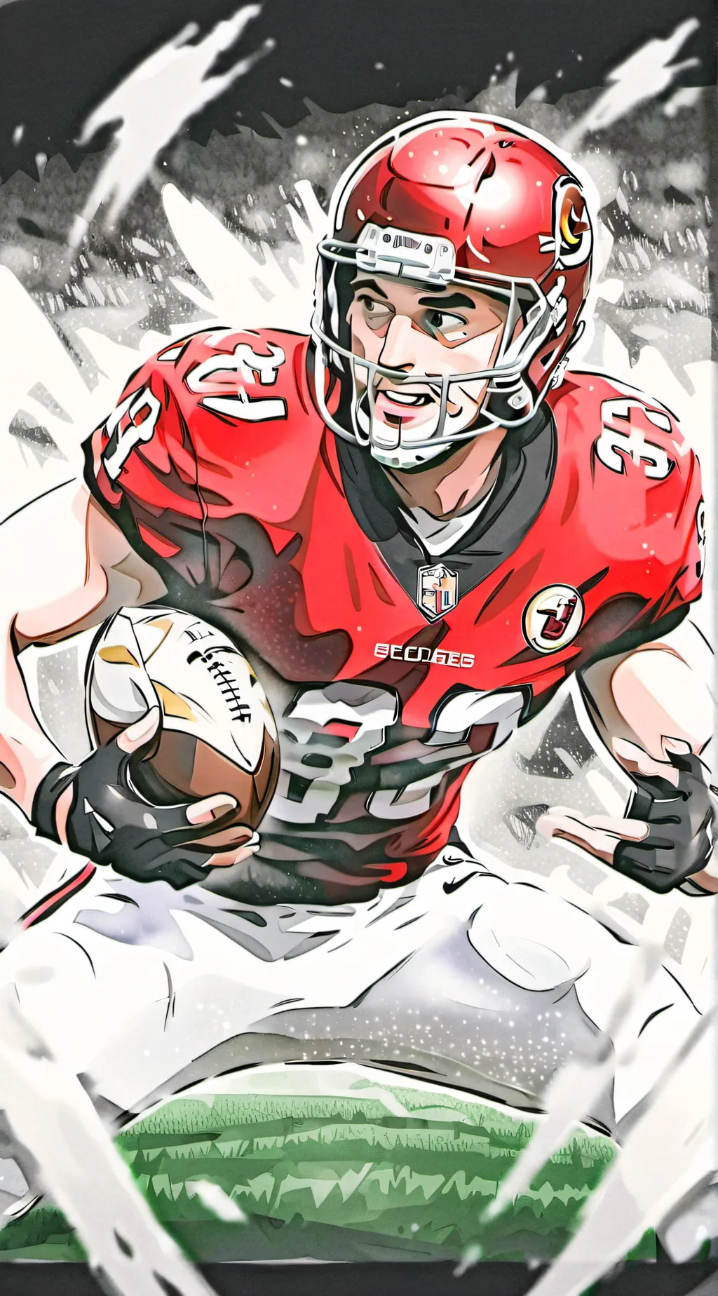 ai character: Travis Kelce (👻🎃) background