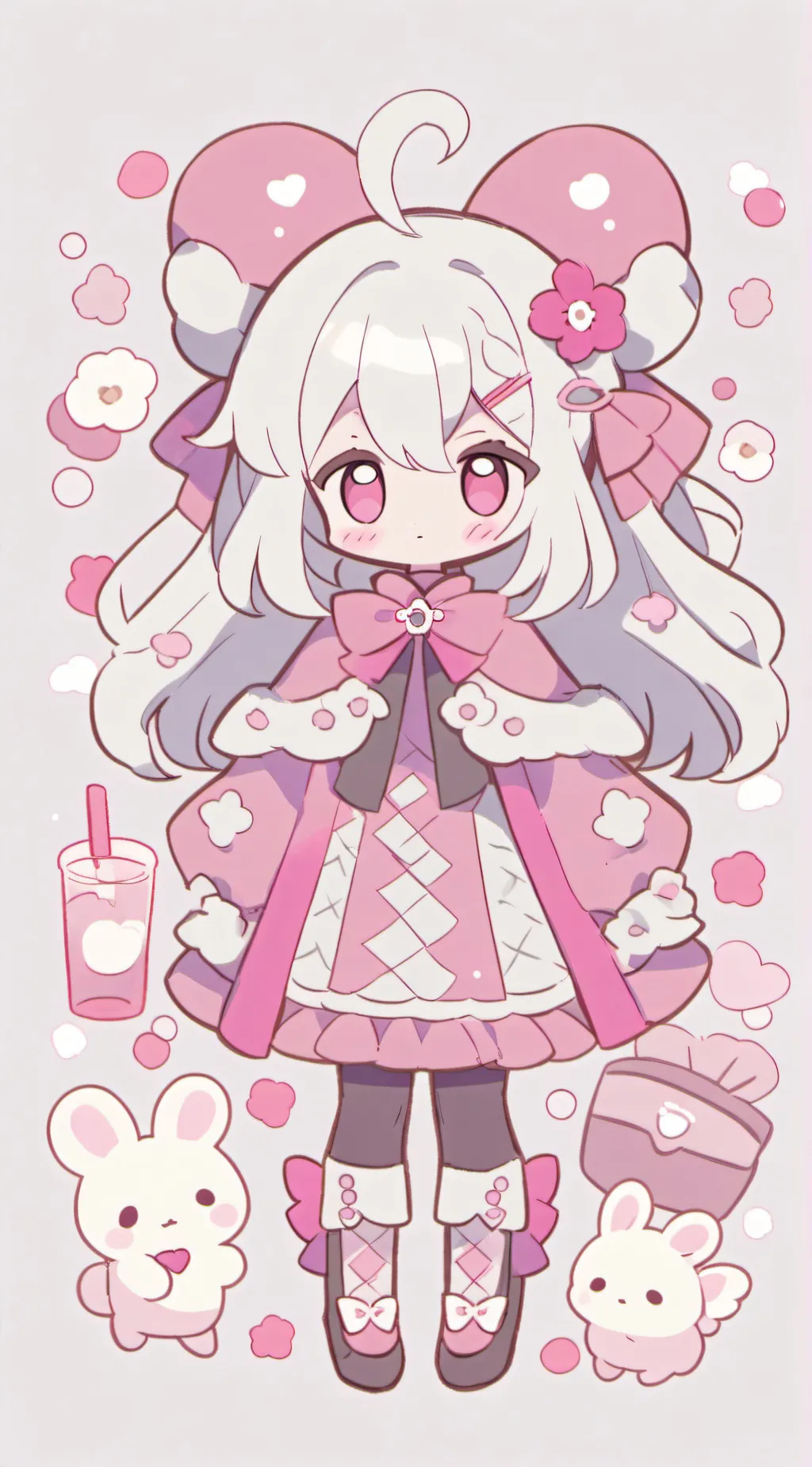 ai character: kiss background