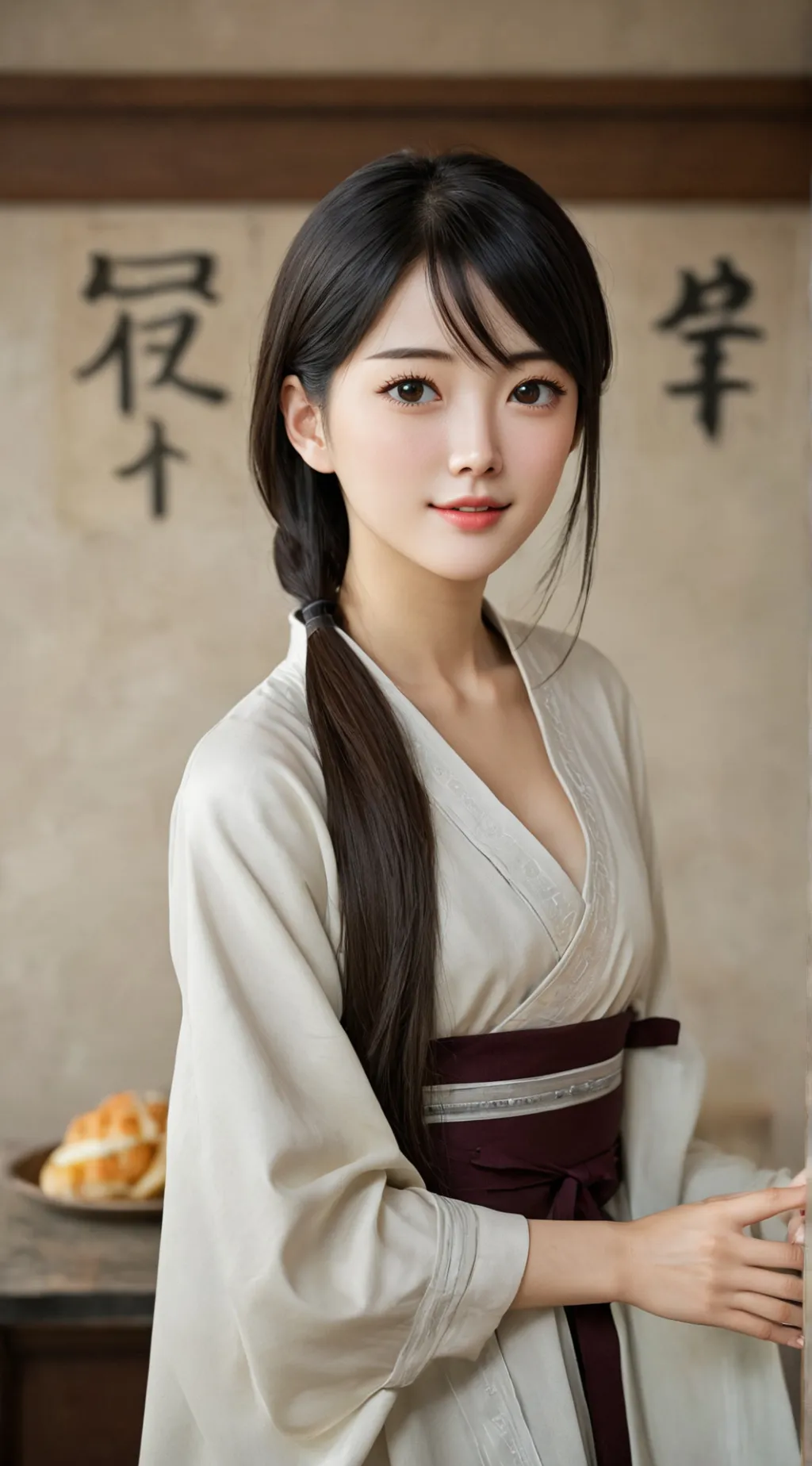 ai character: Kim background