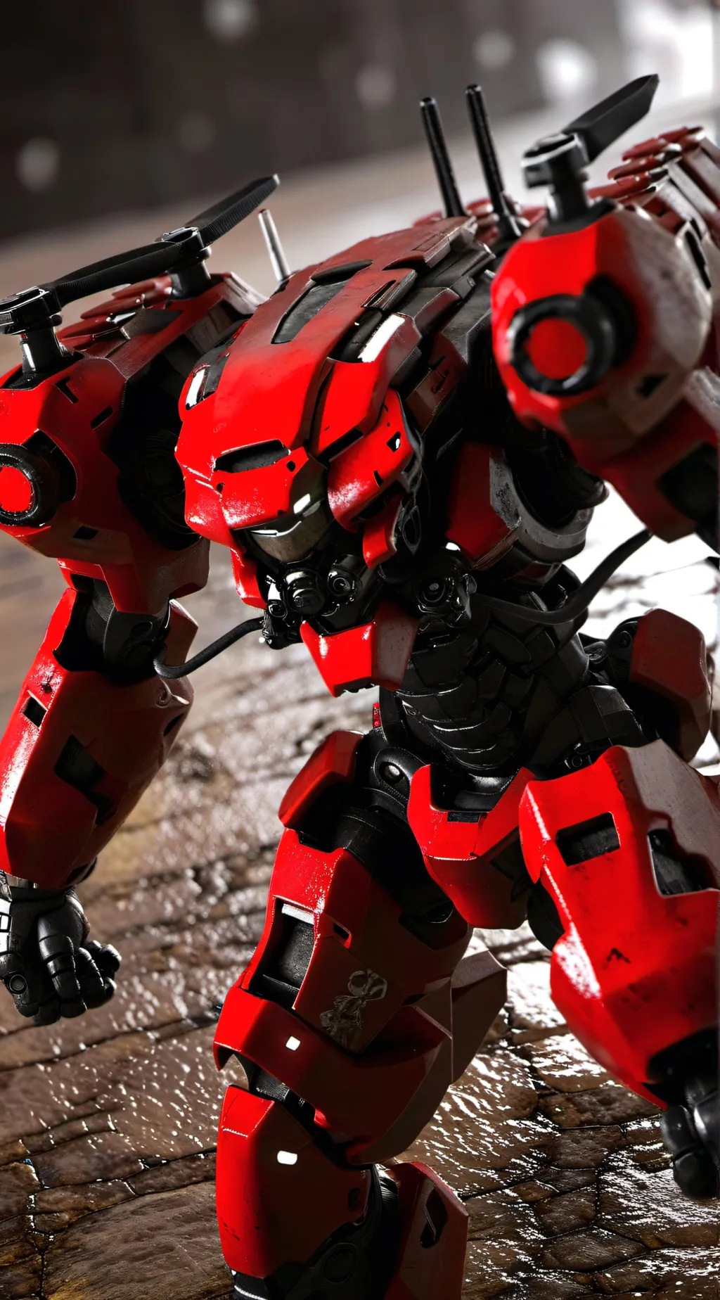 ai character: murder drone background