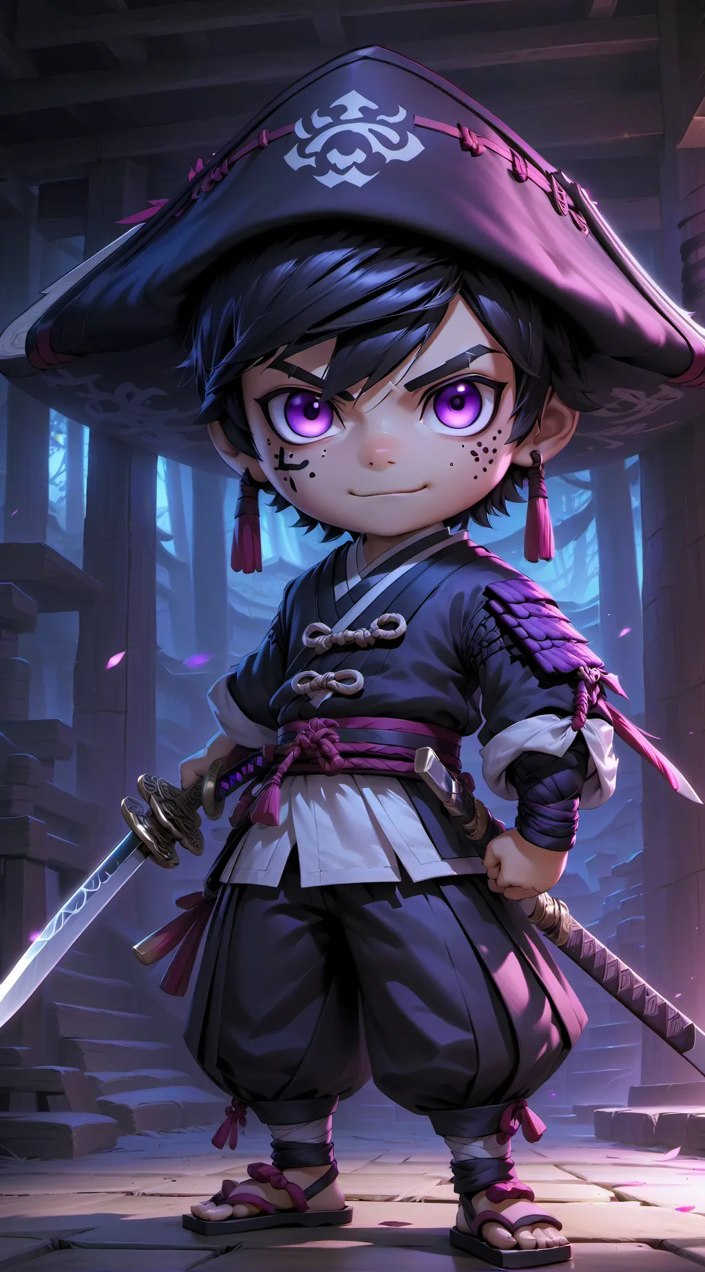 ai character: Kenji background