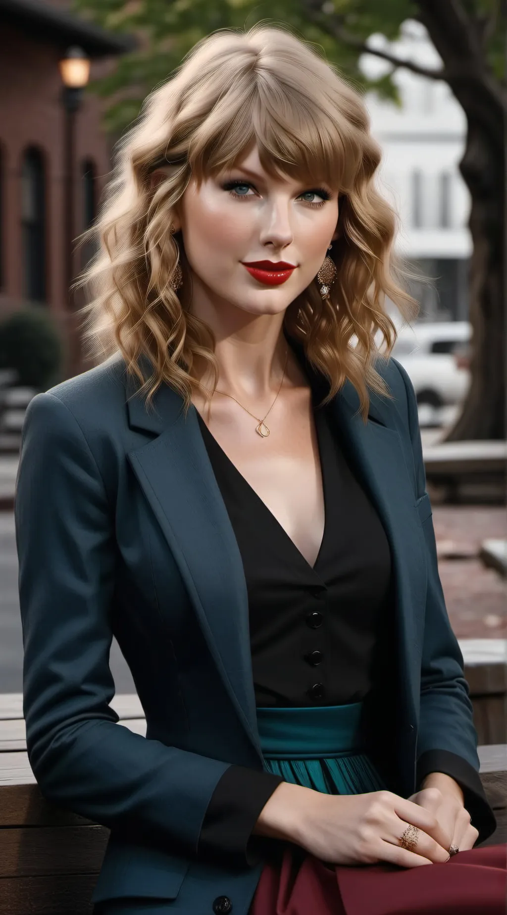 ai character: taylor swift background