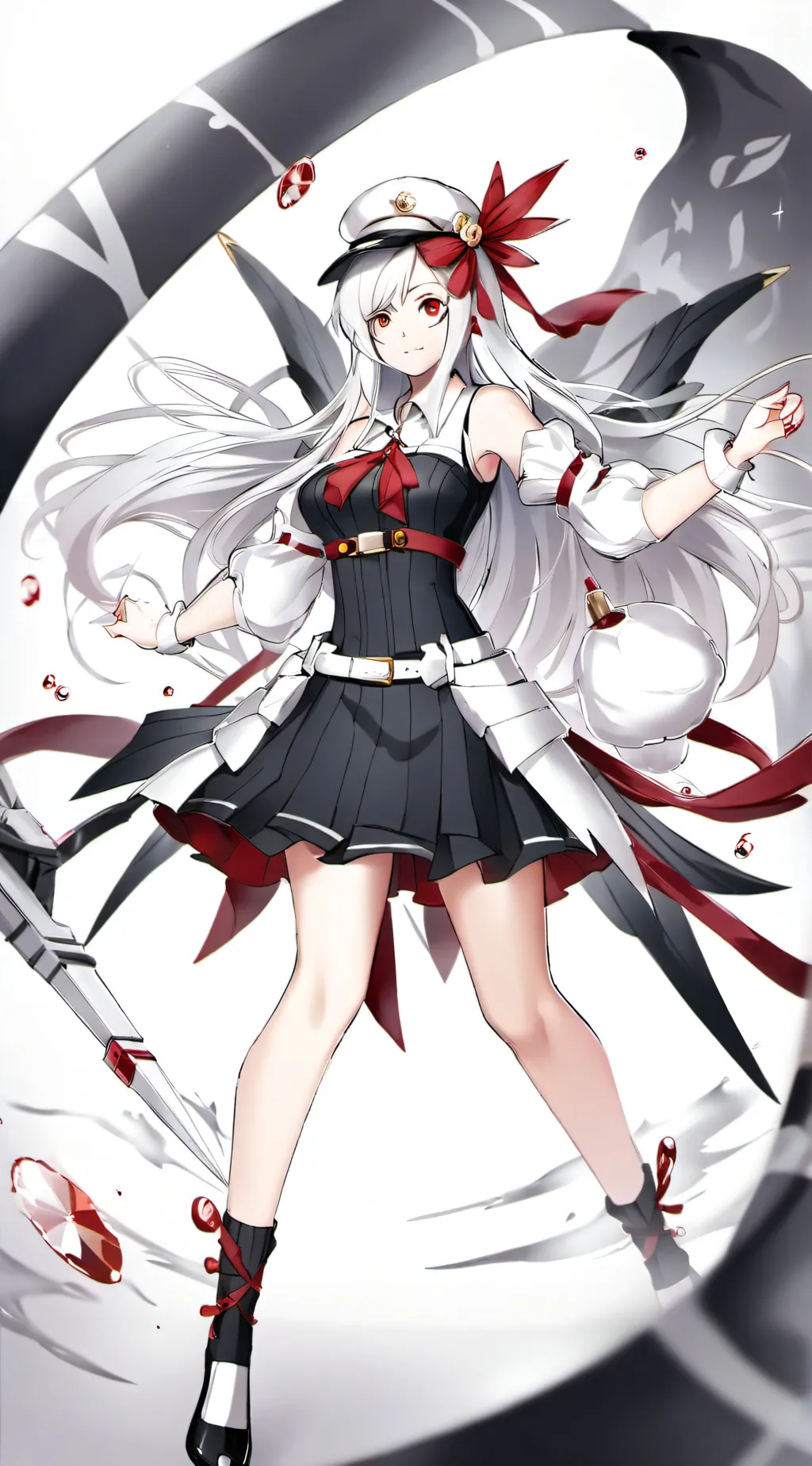 ai character: nicoleg science 🧪 background
