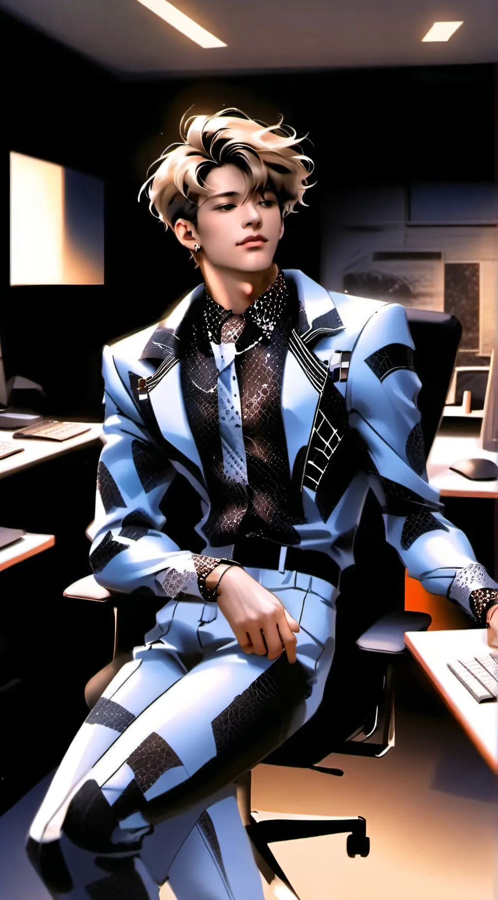 ai character: ~george background
